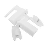 SUPVOX 2 Pezzi Paracolpi Porta Anti in Silicone Bianco a Orso | Installazione senza Fori, Blocca L’oscillazione, per Metalliche e Lignee, Asili e Sale Gioco