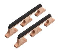 SUPVOX 2 Pezzi Ponte Banjo Legno Palissandro Sella Sostitutiva per Strumenti Corda e Facile da Installare Migliora Suono Prestazioni Musicali