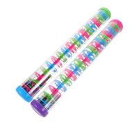 SUPVOX 2 Pezzi Rain Stick Toy in Plastic Spiral Rain Sound Maker For Sensory Musical Instrument For Early Learning And Group Play