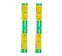 SUPVOX 2 pezzi Riduttore Ingresso Arnia in Abs Guardie Scorrevoli per Arnia Strumento Apicoltore per Controllo Api e Prevenzione Fughe