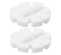 SUPVOX 2 Pezzi Rotore di agitazione magnetico esperimento agitatore magnetico agitatori da laboratorio strumento di agitazione magnetica Mescolando le aste plastica bianca Riutilizzabile