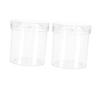 SUPVOX 2 pezzi Scatola Insetti con Lente d Ingrandimento Contenitori Trasparenti per Osservazione e Raccolta Specimen Esterni Materiale Abs Sicuro e Riutilizzabile