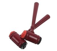 SUPVOX 2 Pezzi Sigillo del Martello del Giudice Legno di martelletto Stamper Piccolo Martello Giocattolo Piccolo Brown