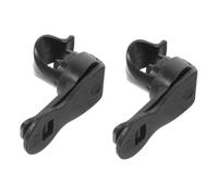 SUPVOX 2 Pezzi Supporto per Tubo Magnetico Clip per l'idratazione all'aperto Clip per Zaino per Serbatoio dell'Acqua Black