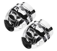 SUPVOX 2 Pezzi Taekwondo Sparring Face Guard Ultralight Detachable Protective Headgear For Karate Kickboxing Wrestling Training With Vision Shield