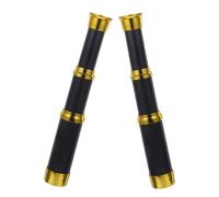 SUPVOX 2 Pezzi Telescopio per Pirata Monoculare Portatile in Plastica Abs Ottica Chiara Telescopio Allungabile per Giochi Ruolo e Feste Tema Esplorazione all Facile