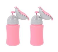 SUPVOX 2 Pezzi Vasino Portatile per Adulti Orinale di Emergenza per Campeggio e Viaggi in Auto Vasetto Urinale per Addestramento al Pipi Design Compatto e Facile da Usare per Anziani