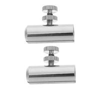 SUPVOX 2 pezzi Wolf Tone Mute per Violoncello Regolabile Accessorio Strumentale Leggero e Durevole Facile da Installare e Rimuovere Protezione Ponte e Strumento Colore Argento