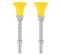 SUPVOX 2 pz Accessori Fitness: Pomello con Carrucola in Lega di Alluminio, Spina Peso M20 per Esercizi Braccia Macchine Palestra