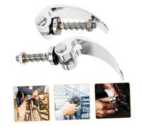 SUPVOX 2 Pz Gancio Traino per Bici Attacco per Rimorchio in Lega di Alluminio Viti a Sgancio Rapido Accessori per Bicicletta Pieghevole Compatibile con Molte Bici