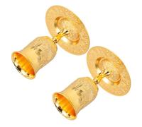 SUPVOX 2 Set Coppa Ebraica con Motivi in Rilievo Coppa del Vino per Cerimonia di Havdalah Completo con Vassoio per Tradizioni Judaiche e Festività Religiose