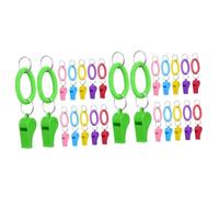 SUPVOX 2 Set Di Fischietti Per Insegnanti E Sportivi Multiuso Colori Vivaci E Caratteristiche Di Sicurezza 12 Pezzi * 2