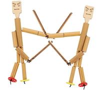 SUPVOX 2 Set Di Materiali Per Marionette In Bambù Kit Per Marionette Giocattoli Per Marionette In Bambù Creazione Di Marionette A Mano Kit Artigianali Per Forniture Per La