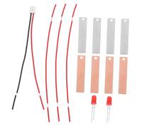SUPVOX 2 set Kit Scientifico Batterie Frutta con LED per Esperimenti Didattici da Arance e Attività e Scuola Apprendimento e Circuiti