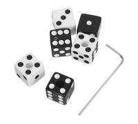 SUPVOX 2 Set Pomelli Chitarra Forma Neri e in Plastica Regolatori Volume e con Chiave Ricambi per Chitarra Elettrica e Basso Controllo Preciso e Montaggio Facile