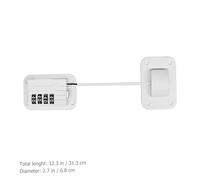 SUPVOX 2 set Serrature Password Sicurezza per Frigorifero e Finestre Adesivo Resistente Facile da Usare Blocca Armadi e Elettrodomestici per Protezione e Privacy