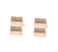 SUPVOX 2 Set Spazzola per Diserbo Spazzola per Patio Scopa in Filo con Manico Attrezzi per Togliere Erbacce Strumento per Rimuovere Le Erbacce di Legno 2 Pezzi * 2
