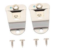 SUPVOX 2 set Supporto Microfono Cb Radio in Metallo Clip Porta Microfono per Radio Mobile Compatibile Ham