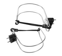 SUPVOX 2 Supporto Yacht in Inossidabile Portasci Life Ring Resistente e Stabile per Barche Montaggio e Adattabile per Salvataggi Rapidi