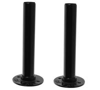 SUPVOX 2 Wall Mount Weight Plate Rack Iron Barbell Plate Holder For Home Gym Strength Training Storage Organizer