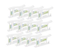 SUPVOX 20 Pezzi Decorazione Della Scena Della Casa Delle Bambole White