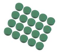 SUPVOX 20 Pezzi Fango Floreale Rotondo per Composizioni, Verde | Base Leggera in Resina Fenolica, Assorbe Acqua, per Fiori e Piante, per Fai