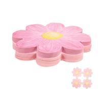 SUPVOX 20 Pezzi Piatto Piano in Carta Con Fiori Nopchini Tea Party Tovaglioli Floreali Tovaglioli Margherita Tovaglioli Di Fiori Tovaglioli Di Carta Floreale Rosa