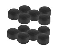 SUPVOX 20 pezzi Protezione Sicura per Aste Calcio Balilla Cappucci di Ricambio in Plastica Nera per Tavoli da Calcio da Tavolo Facili da Installare Leggeri e Compatibili con Aste di