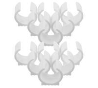 SUPVOX 20 Pezzi Protezioni Piedi in Plastica Forma di U Antiscivolo per Gambe Sedie e Supporti Amaca Tappi Piedini Stabili Facili da Installare per Mobili Interni ed Esterni