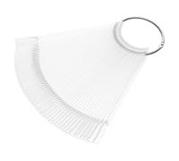 SUPVOX 200 Pezzi Bastoncini per Unghie a Ventaglio, Plastico, per Pratica Nail Art e Display Smalto, Uso Domestico e Saloni Unghie