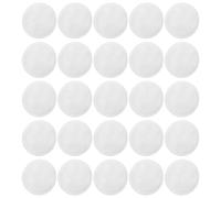 SUPVOX 200 Pezzi Dischetti Struccanti Riutilizzabili in Cotone Assorbente Bianco, 6cm Rotondi Bordo Pressato, per Pulizia Viso e Rimozione Make-up Delicata