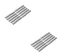 SUPVOX 200pezzi Viti Per Battipenna Per Chitarra e Basso Da Viti Nere Per Piastra Di Copertura e Jack Facili Da Installare e Resistenti