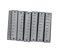 SUPVOX 20pezzi Armonica Giocattolo Portatile in Plastica per Ragazzo Ragazza Kit di Avviamento per Strumenti Musicali Fai da Te Giocattoli Musicali Educativi per Ragazzi