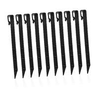 SUPVOX 20pezzi Pz Di Picchetti Da Giardino Plastica Spikes Da Per Giardino Ancoraggi Per Teli e Rete Leggeri e Compatti Per Uso Esterno e Prati