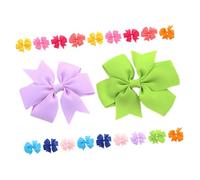 SUPVOX 20pezzi Pz Forcine Capelli Bambina Fiocchi Capelli Completamente Foderati Forcine Piccoli Fiocchi Bambina Ragazzo Ragazza Ragazzo Ragazza Piccoli