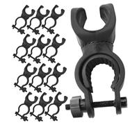 SUPVOX 20pezzi Supporto per Bastone da Passeggio Staffa Permpada da Bici Clip per Bastone Elettrico Morsetto per Scooter per Mobilità Adatto per Deambulatore e Ausili per Deambulazione