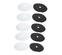 SUPVOX 20pezzi Tappetini Protettivi per Alberi Rotondi per Controllo del Terreno Pacciame Ecologico Accessorio da Giardino