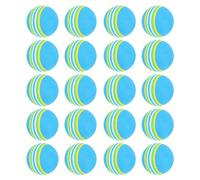SUPVOX 25 Palline da Allenamento Golf in Eva 42 Mm Arcobaleno Morbide Leggere per Interni, Palla di Spugna Sicura per Esercizi di Tiro Avvicinamento, Set Colorato per Pratica