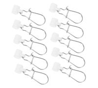 SUPVOX 25 Pezzi Connettori Rinforzati per Pesca Ganci Scorrevoli con Chiusura di Sicurezza Accessori Resistenti per Fermagli Fermo Stopper Galleggiante per Spinning