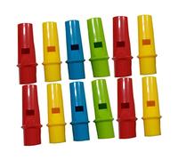 SUPVOX 25 pezzi Pan Strumenti Musicali Creativi per Giocattoli Musicali DIY Colori Misti per Compleanni e Feste Colore Casuale Colore Casuale