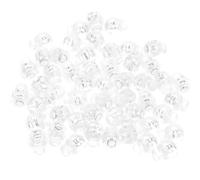 SUPVOX 25pezzi Fermacorda in Plastica Trasparente per Coulisse Fermacorda estremità Piccola per Cordini Vestiti e Fai da Te