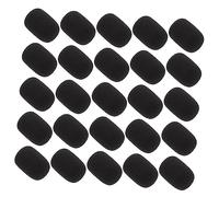 SUPVOX 25Pezzi Pz Coperture per Microfono Professionali Accessori per Microfoni Miniaturizzati Protezione Antivento per Studio e Conferenze Adatte Varie Applicazioni