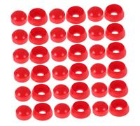 SUPVOX 25pezzi Vite Cupola in Plastica Tappi Copridado Per Bulloni Accessori Protezione Per Attrezzature Da Giochi Resistente All Esterno