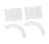 SUPVOX 28pezzi Tappetini Silenziosi Per Rullante Silicone Auto-adesivi Riduzione Del Per Batteria Accessori Professionali Per Pratiche e Allenamenti Silenziosi