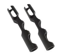 SUPVOX 2pezzi Archetto Violino Correzione Impugnatura Gomma Supporto Insegnamento Principianti Strumenti Pratica Ausilio Didattico Tecnica Esecuzione Comfort Longevità Colore Nero Adatto
