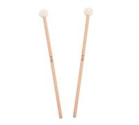 SUPVOX 2pezzi Bacchette Per Timpani Feltro Manico Per Strumenti Musicali Percussione Accessori Professionali Per Batteria
