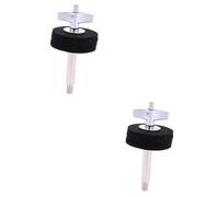 SUPVOX 2pezzi Cymbal Stacker Placcato Vite Per Supporto Di Piatti Per Batteria Accessorio Musicale Durevole Facile Da Installare Compatibile Con Batteria Basso