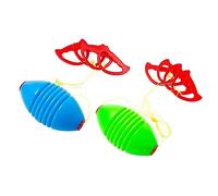 SUPVOX 2pezzi Doppia Palla Fitness Jumbo Balls Sport Hand Gym Ball Interactive Double Player Materiale Resistente Per Ragazzo Ragazza Ragazza Anni Promuove Salute Fisica Mentale Gioco Int