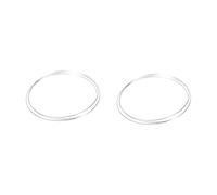 SUPVOX 2pezzi Filo Di Fret Per Chitarra Argento Adatto Per Mandolino Banjo e Chitarra Box Materiale Durevole e Resistente Per Uso Prolungato