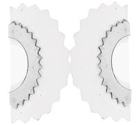 SUPVOX 2pezzi Fischietti Uccelli Giocattolo Con Suoni Richiamo Uccellini Leggeri e Creativi Per Esercizi Musicali e Divertimento